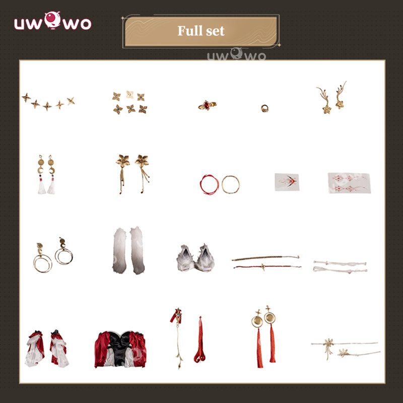 Uwowo Collab Series: Game Wuthering Waves WuWa Hsin Cosplay Costume S-2XL