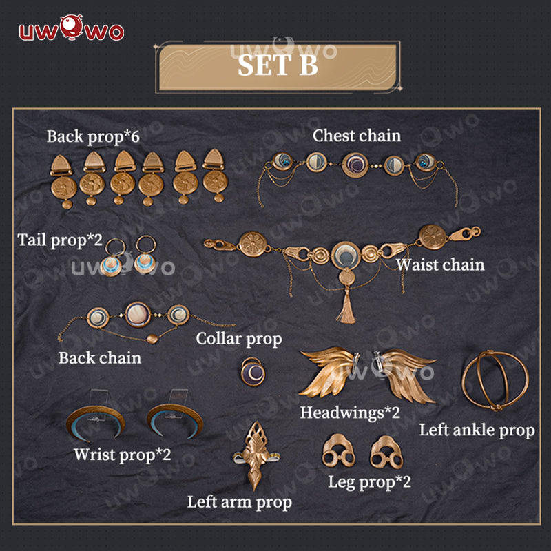 Uwowo Game Wuthering Waves WuWa Iuno Cosplay Costume