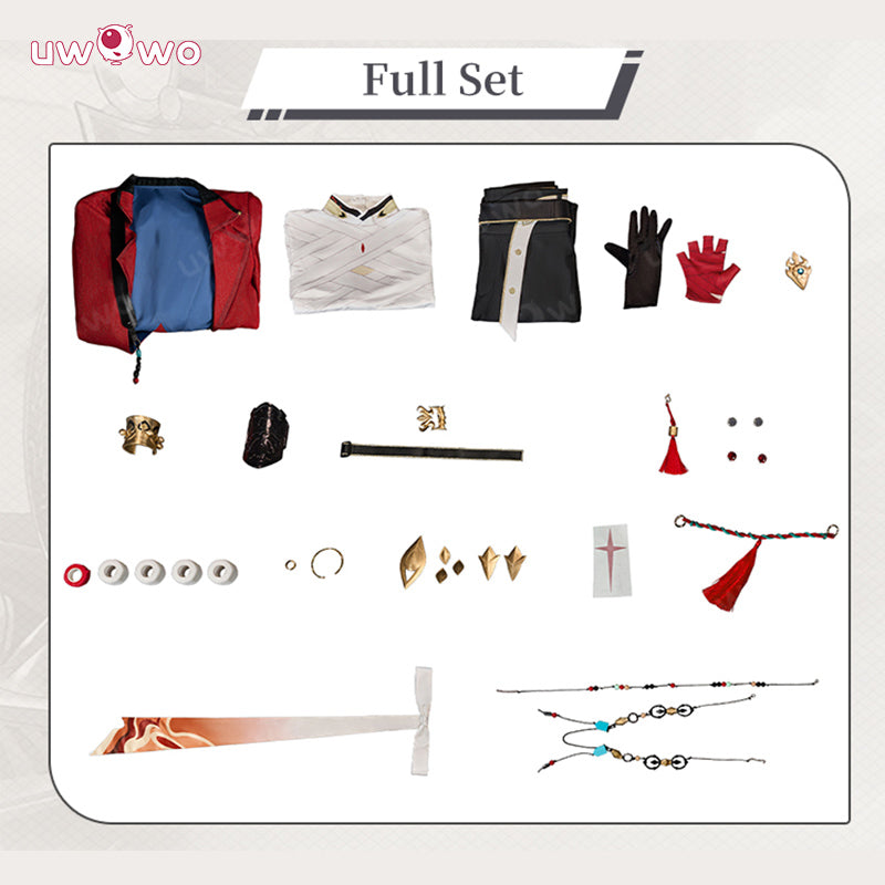 Uwowo Collab Series: Mortenax Blade SP Honkai Star Rail Male Cosplay Costume S-XL