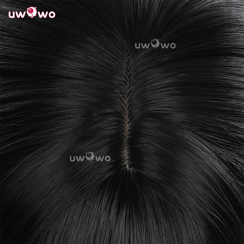 Uwowo Kpop Huntrix Zoey Cosplay Wig Middle Black Hair Hair