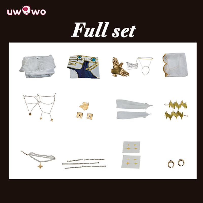 Uwowo Collab Series: Game Arknights Lemuen Requiem Vesperis Ambience Synesthesia 2026 Cosplay Costume S-XL