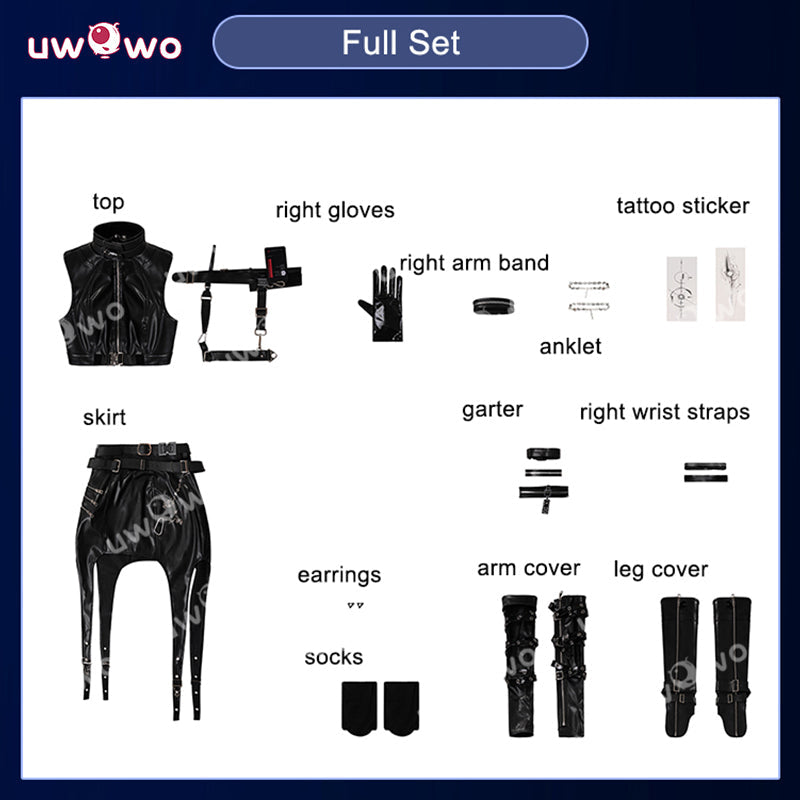 Uwowo Collab Series: Love and Deepspace MC Night’s Companion Cosplay Costume XS-2XL