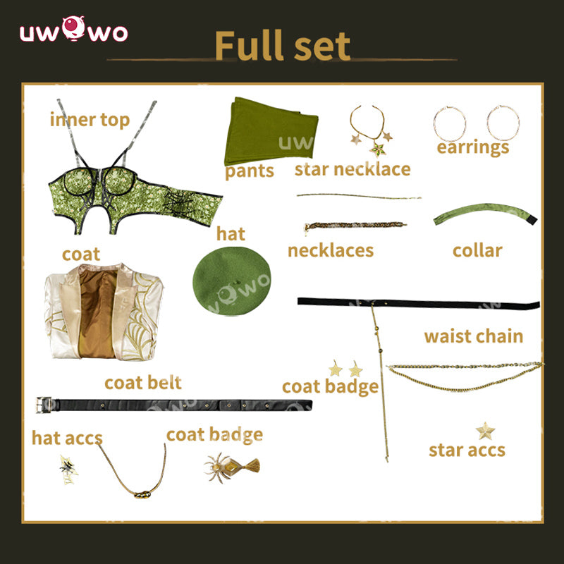 Uwowo Collab Series: Game Identity V Proofreader Barmaid Cosplay Costume