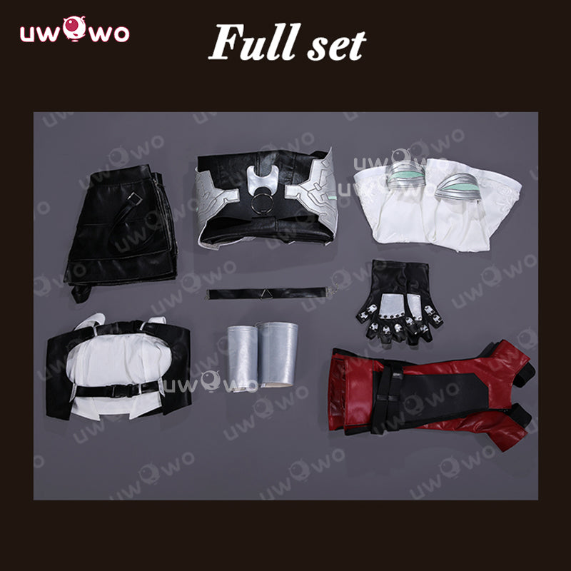 Uwowo Collab Series: VII Revelation Black Mage Tifa Cosplay Costume