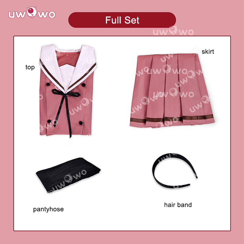 Uwowo Collab Series: Anime Kaoruko Waguri Kaoru Hana wa Rin School Uniform Cosplay Costume S-XL