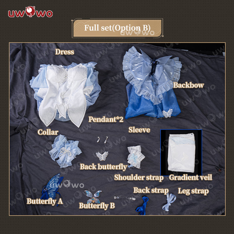 S-3XL Uwowo Game Wuthering Waves Shorekeeper Dreamtide Fanart Cosplay Costume