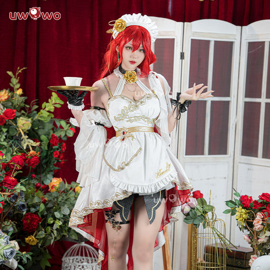 [Last Batch]【In Stock】Uwowo Honkai Star Rail Fanart Himeko Starward Explorer HSR Maid Cosplay Costume