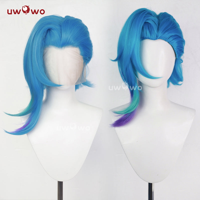 Pre-sale】Uwowo LOL: Arcane Fractured Jinx Cosplay Costume Wig
