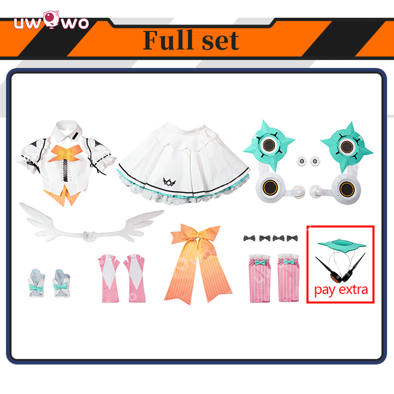 Uwowo Collab Series: Aria Angels of Delusion Zenless Zone Zero/ZZZ Cosplay Costume XS-2XL