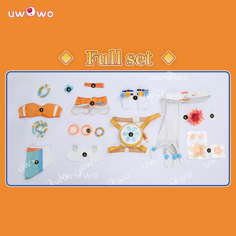 Uwowo Collab Series: OW 2 Juno Beachside Cosplay Cosutme XS-2XL