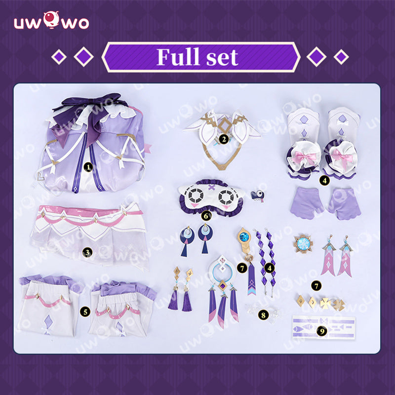 Uwowo Collab Series: Genshin Impact Citlali Whispers of Stars and Smoke Cosplay Cosutme XS-2XL