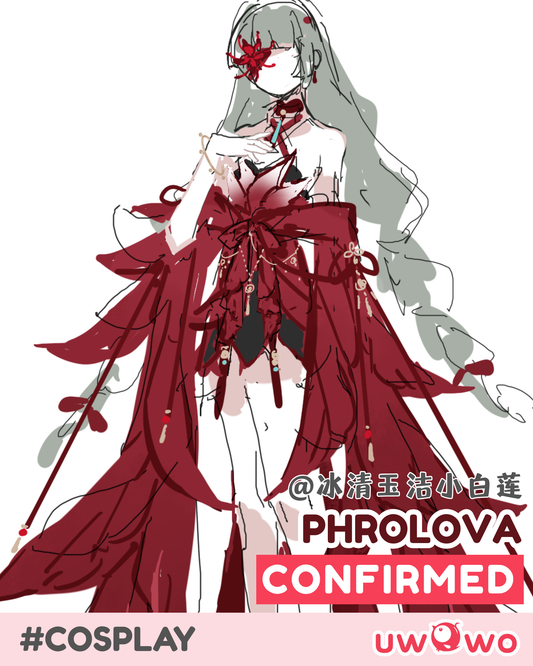 SEPT PRESALE Uwowo Game Wuthering Waves Phrolova Wuxia Chinese Style Fanart Cosplay Costume