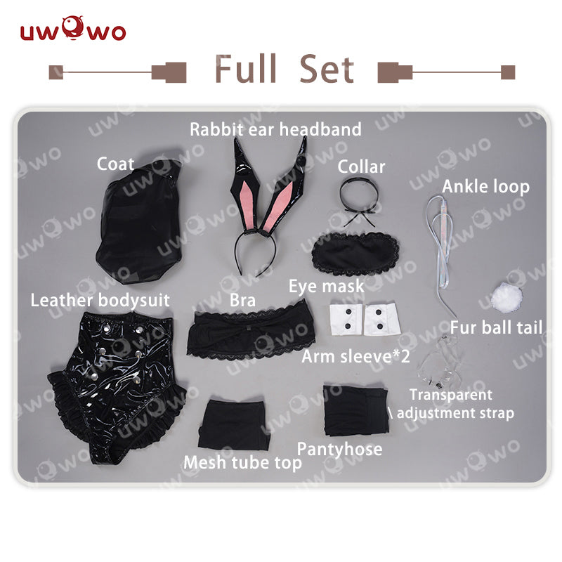 Uwowo 2B Bunny Suit YoRHa No. 2 Type B Sheer Cosplay Costume