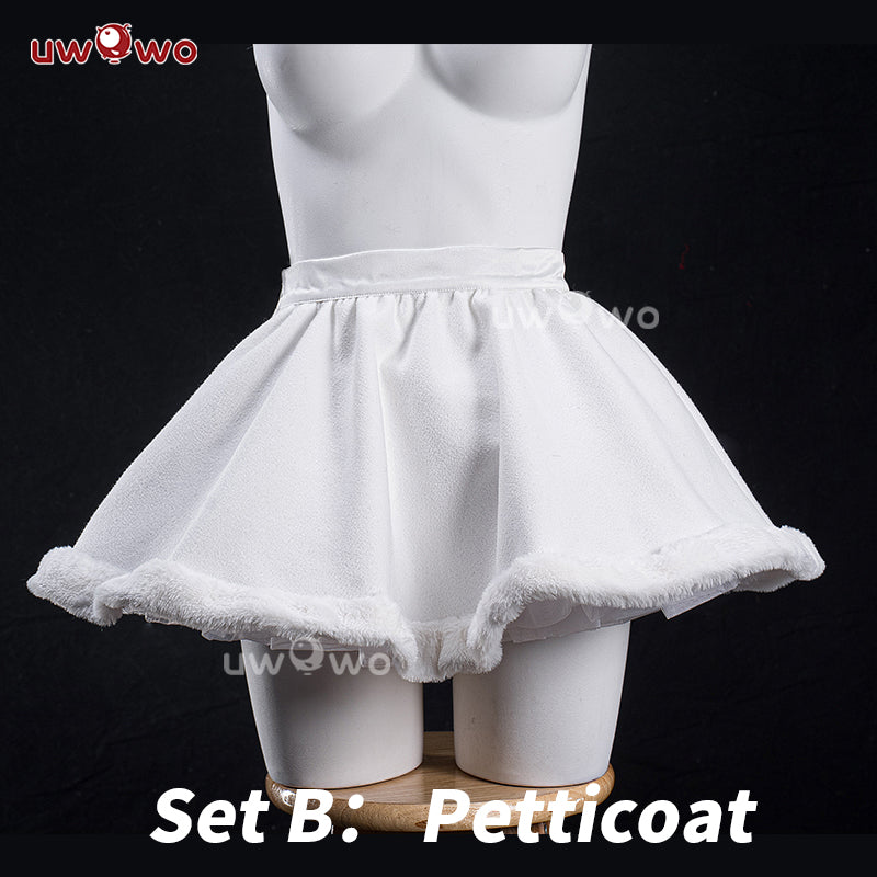 【Pre-sale】Uwowo Game NIKKE Blanc Fortune Express Boudoir Cosplay Costume