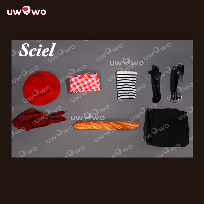 Uwowo Collab Series:Maelle Lune Sciel Baguette Outfit Game Clair Obscur: Expedition 33 Cosplay Costume S-2XL