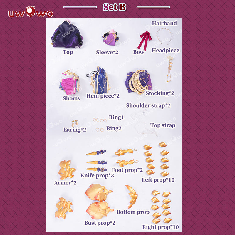 S-3XL INSTOCK-Uwowo Game Fate/Grand Order Assassin Kama Stage 2 Cosplay Costume