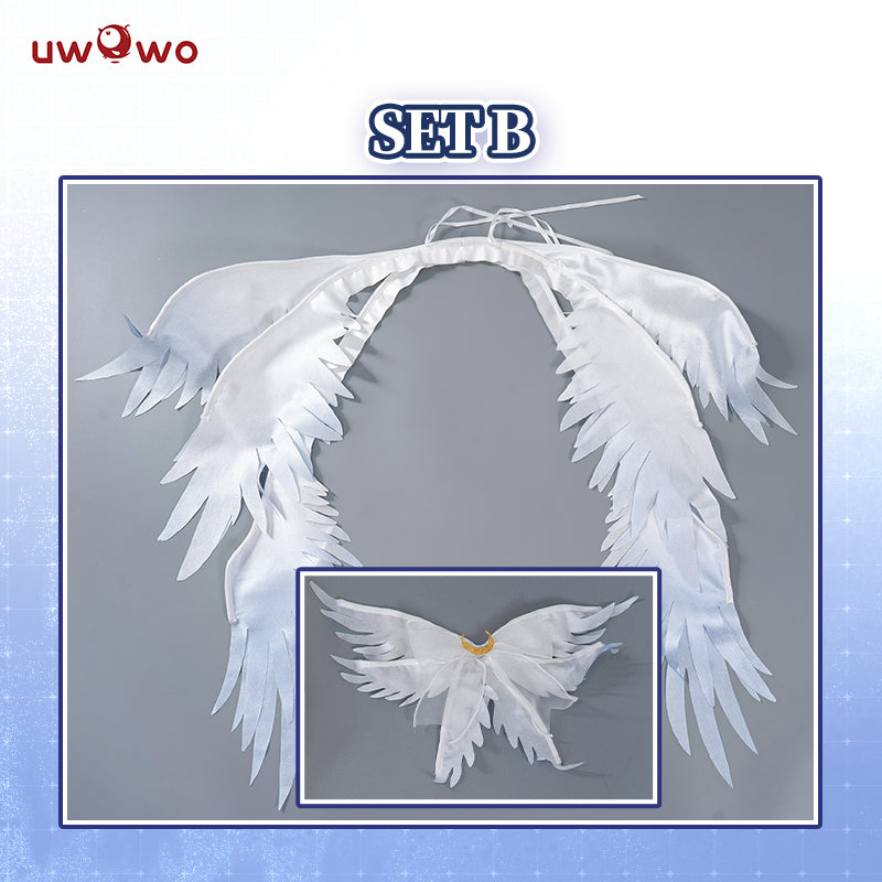 OCT PRESALE Uwowo Genshin Impact Fanart Columbina Lunar Veil Gown Cosplay Costume S-3XL