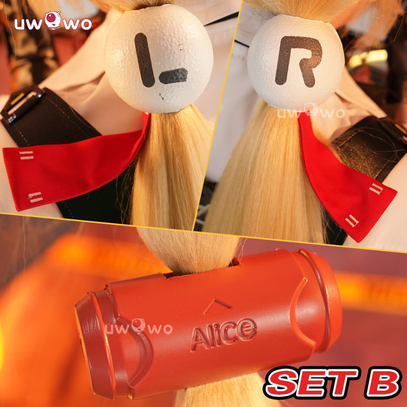 Uwowo Collab Series: Game Zenless Zone Zero Alice Sea of Thyme Summer Swimsuit Cosplay Costume S-XL