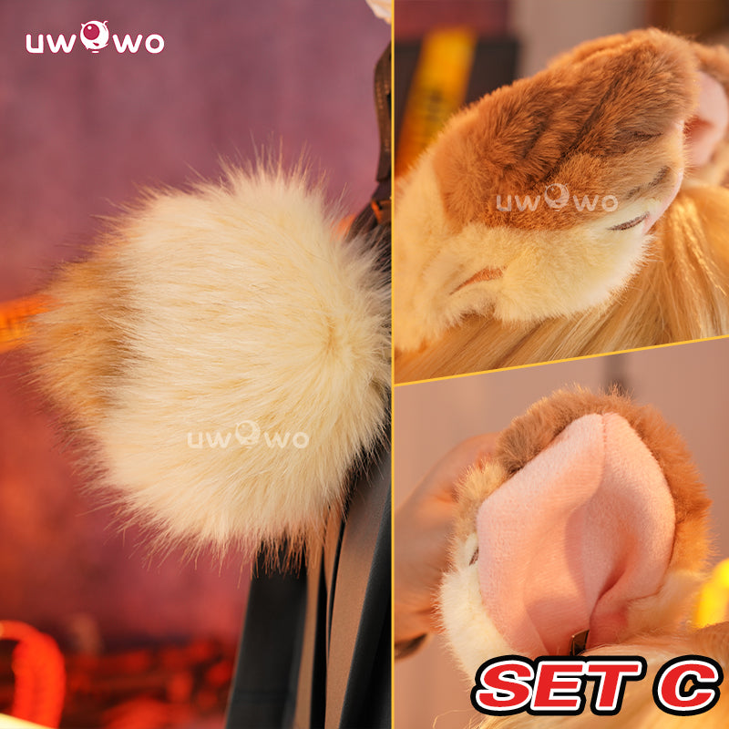 Uwowo Collab Series: Game Zenless Zone Zero Alice Rabbit Cosplay Costume S-XL