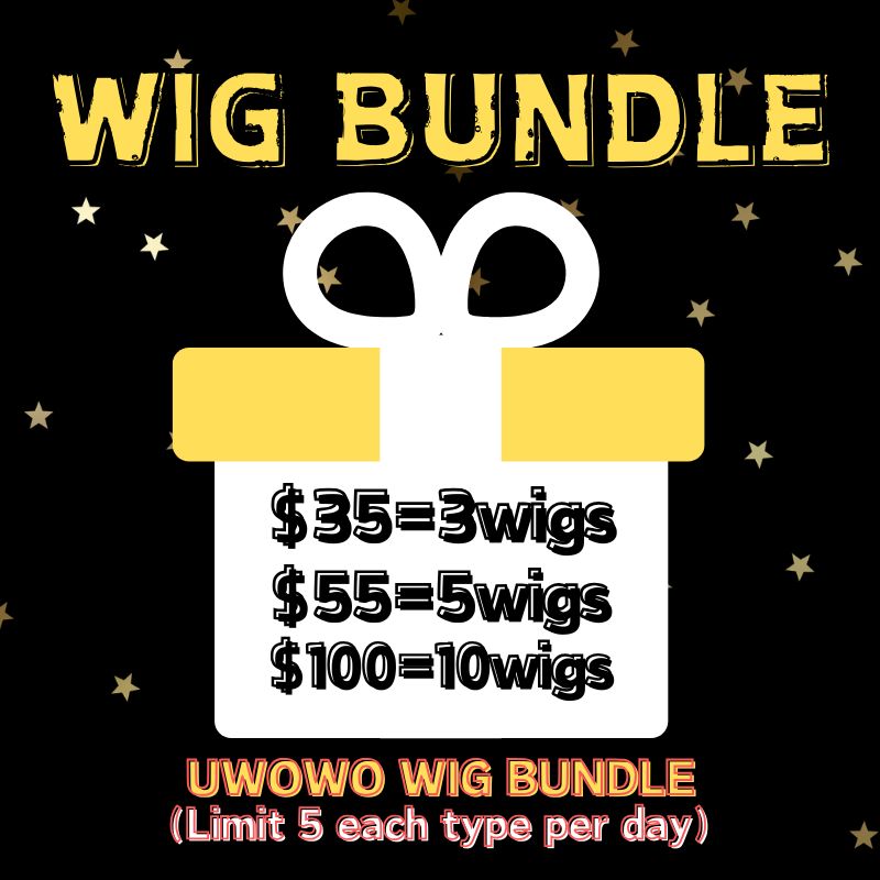 【Wig Bundle】Uwowo 2025 BFCM SALE Wig Bundle(Limited to 5 of each type per day)
