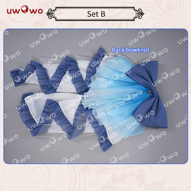 Uwowo Genshin Impact Fanart Furina Focalors Hydro Archon Maid Cosplay Costume - Uwowo Cosplay
