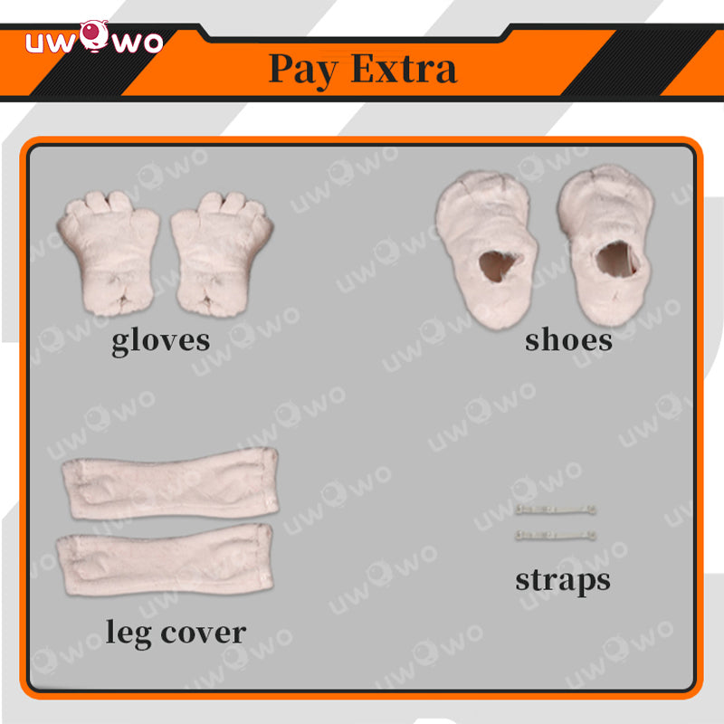 Uwowo Collab Series: Game Zenless Zone Zero/ZZZ Zhao Bunny Cosplay Costume S-XL