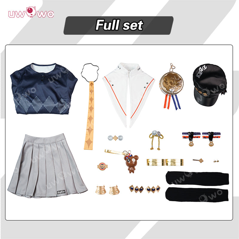 Uwowo Collab Series: Game Zenless Zone Zero/ZZZ Belle Brilliance of Stars Cosplay Costume XS-2XL