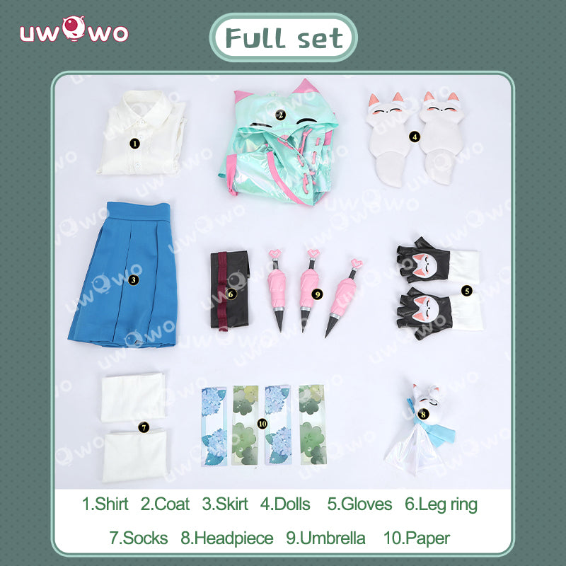 Uwowo Collab Series: Overwatch 2 Kiriko Rainy Day Skin Cosplay Cosutme