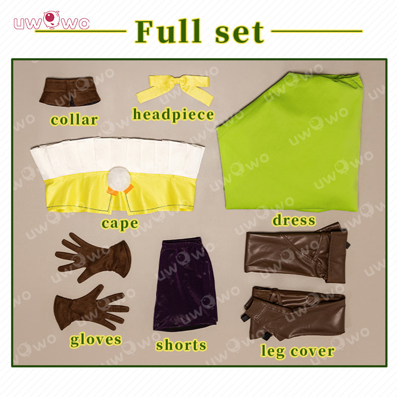 Uwowo Collab Series: Fate/Grand Order FGO Muryan Alter Ego Kazuradrop Fairy Cosplay Costume XS-XL