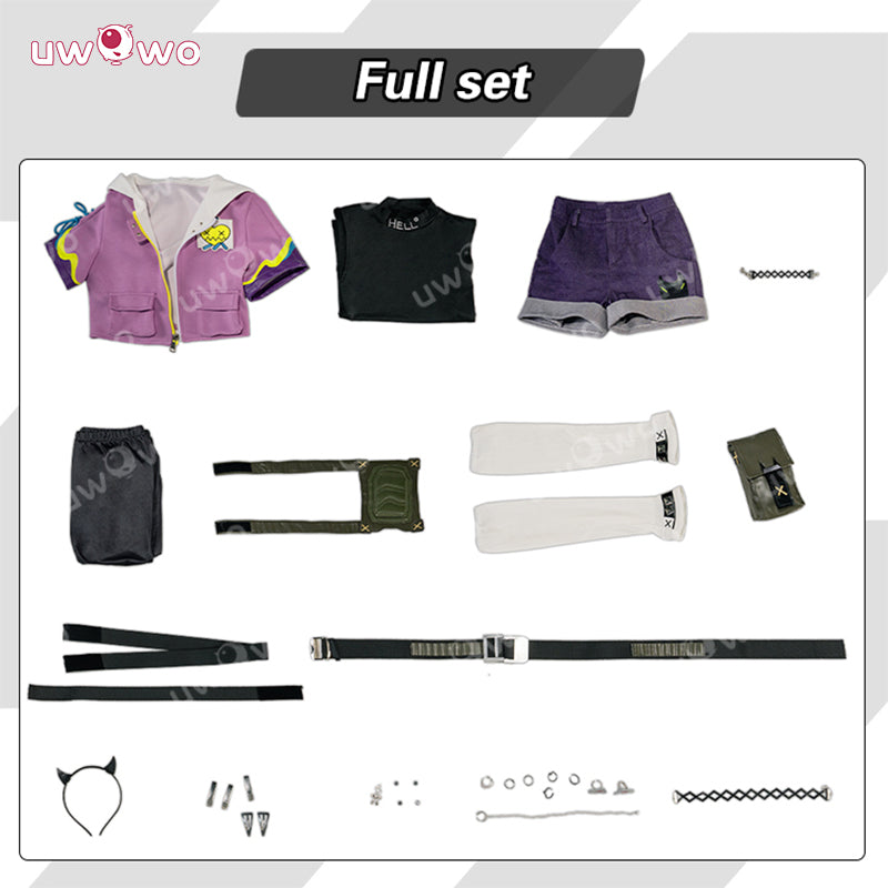 Uwowo Collab Series: Game Clove Cosplay Costume S-XL