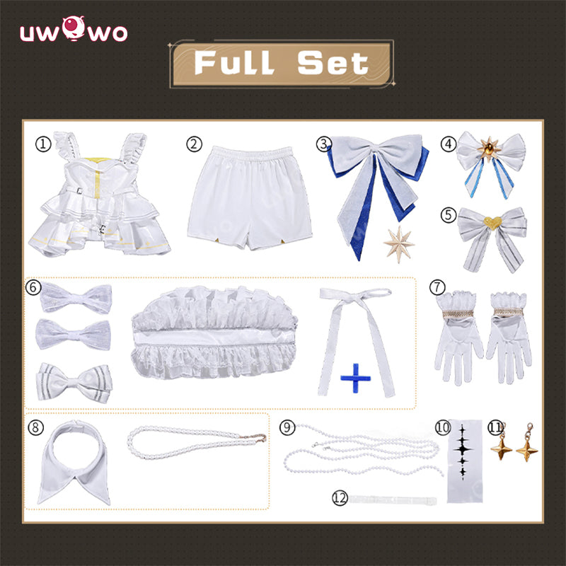Uwowo Collab Series: Phoebe Idol Solar5 Wuthering Waves WUWA Cosplay Costume S-2XL