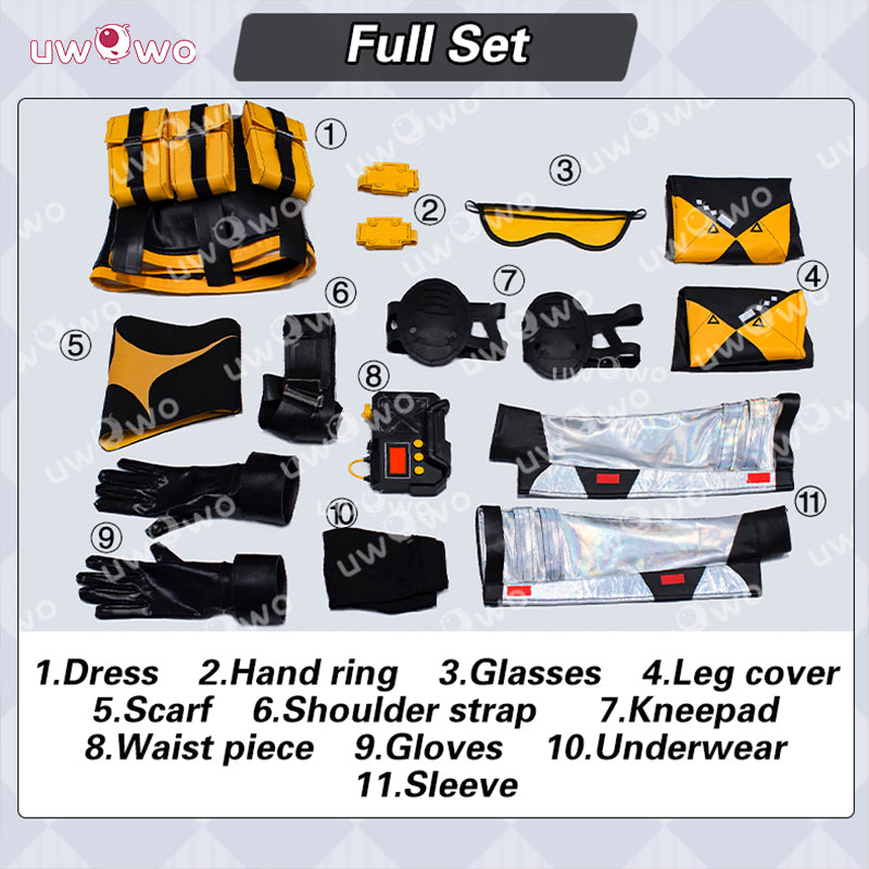 Uwowo Collab Series: Game Zenless Zone Zero/ZZZ Soldier 11 Cosplay Costume