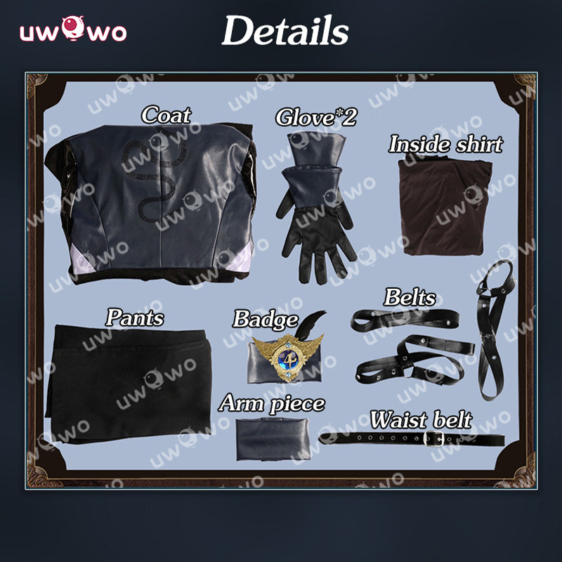 Uwowo Collab Series: Game Identity V Seer, Eli Clark Costume Noir Cosplay