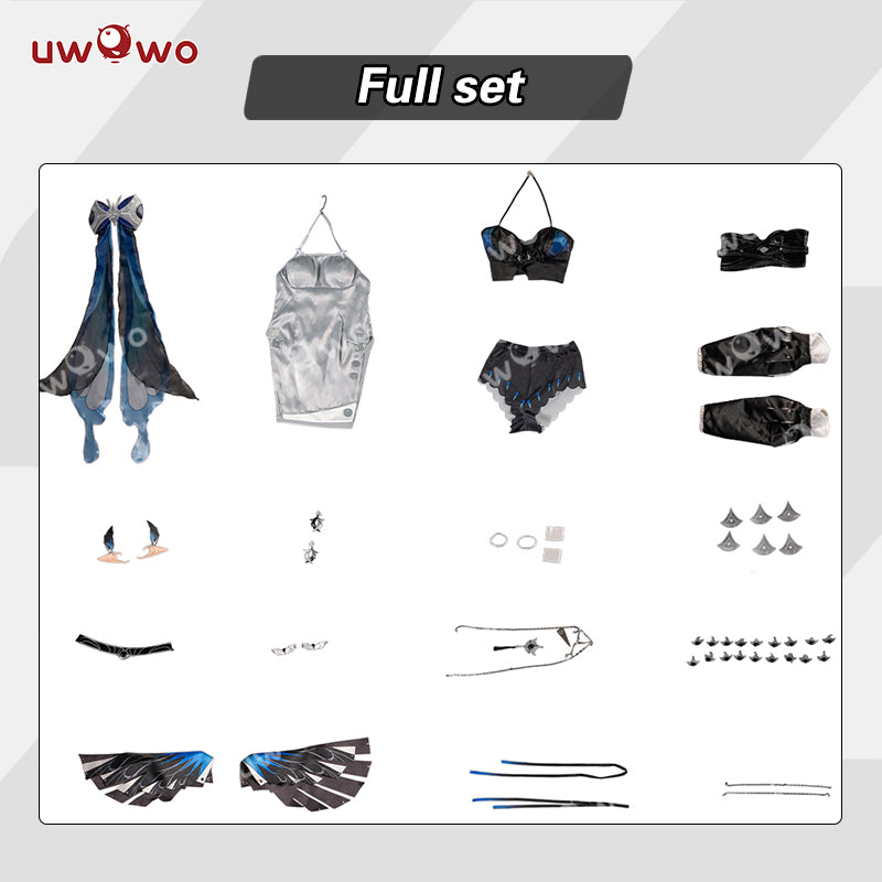 Uwowo Collab Series: Game Zenless Zone Zero/ZZZ Velina Shade of Leisure Cosplay Costume S-XL