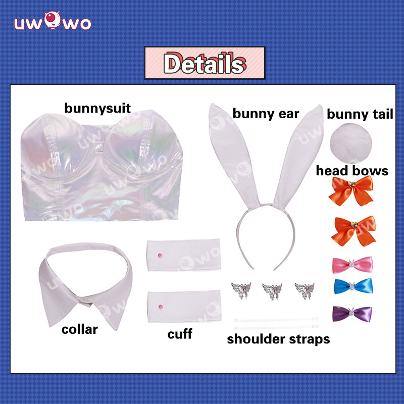 Uwowo Collab Series: Needy Streamer Overload KAngel Bunnysuit Cosplay Costume S-XL