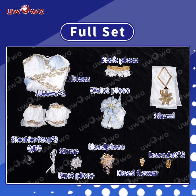 MAY PRESALE Uwowo Love Live! LoveLive Minami Kotori Ice Illusion World Cosplay Costume S-3XL