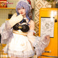 Exclusive Authorization Uwowo Game Genshin Impact Fanart Ganyu Maid Ver Cosplay Costume