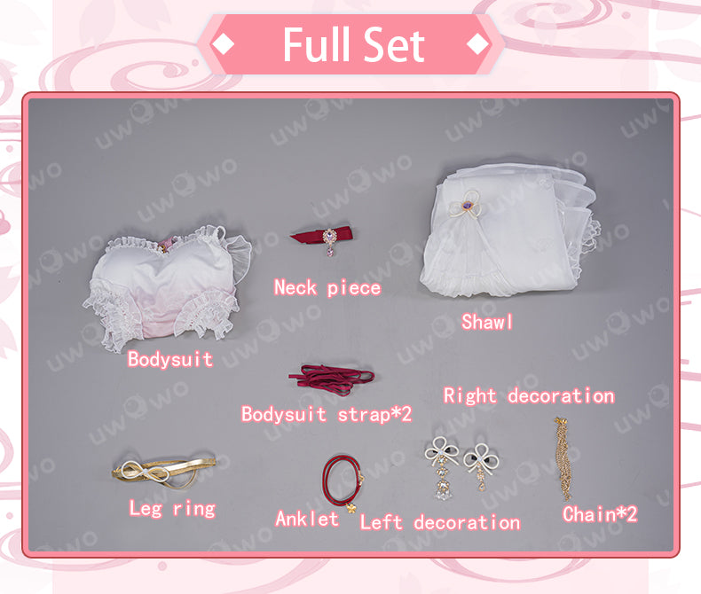 【Clearance】【In Stock】Exclusive Uwowo Genshin Impact Fanart Yae Miko Swimsuit Cosplay Costume