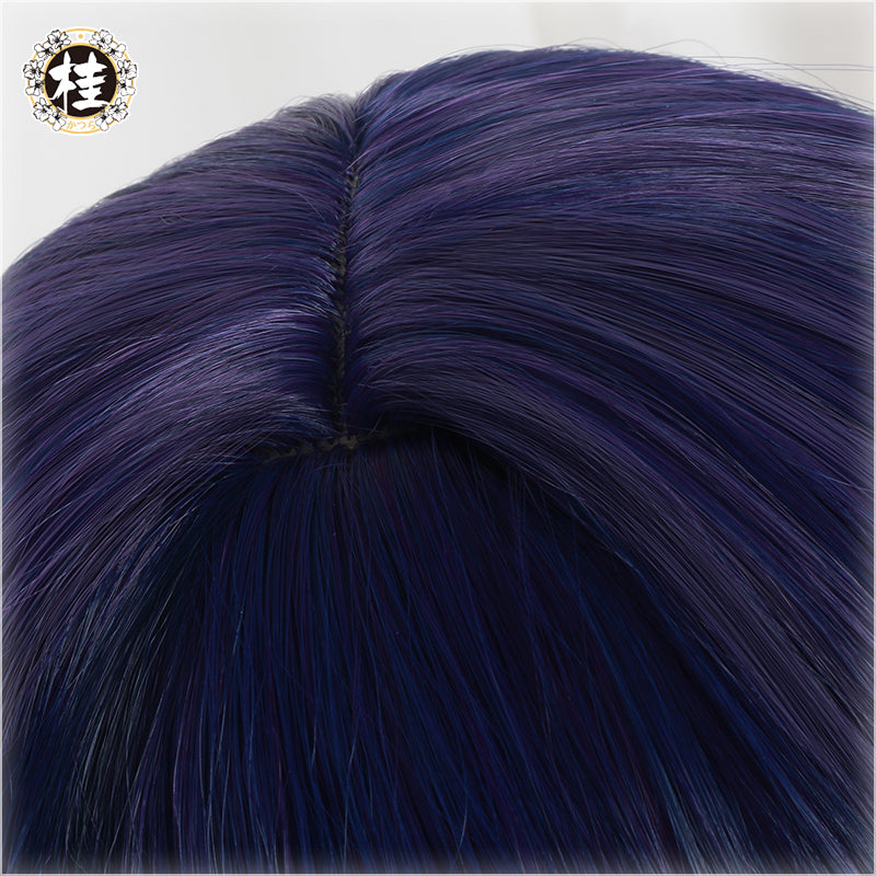 Uwowo Game Genshin Impact Inazuma Baal Raiden Shogun Cosplay Wig 105cm Long braided Hair - Uwowo Cosplay