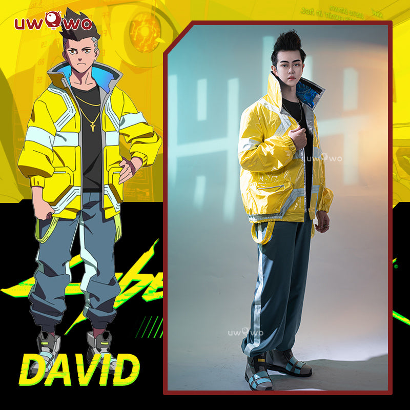 Pre-sale】Uwowo Anime Cyberpunk: Edgerunners Cosplay David Cosplay Man –  Uwowo Cosplay