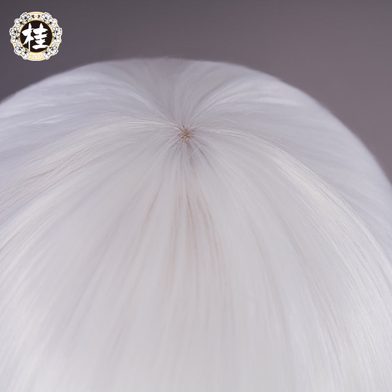 Uwowo Game Azur Lane Le Malin Rabbit Bunny Cosplay Wig 80cm White Long braided - Uwowo Cosplay