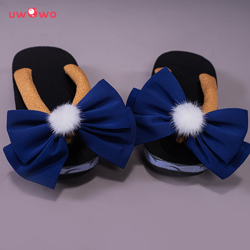 Uwowo Game Genshin Impact Sangonomiya Kokomi Pearl of Wisdom Cosplay Shoes - Uwowo Cosplay