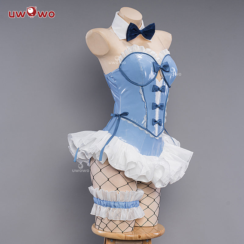 Uwowo Anime/Manga My Dress-Up Darling Marin Kitagawa Blue Bunny Girl Cosplay Costumes