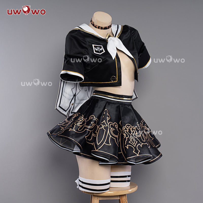 Uwowo Nier: Automata Fanart 2B JK School Uniform Sexy Cosplay Costume