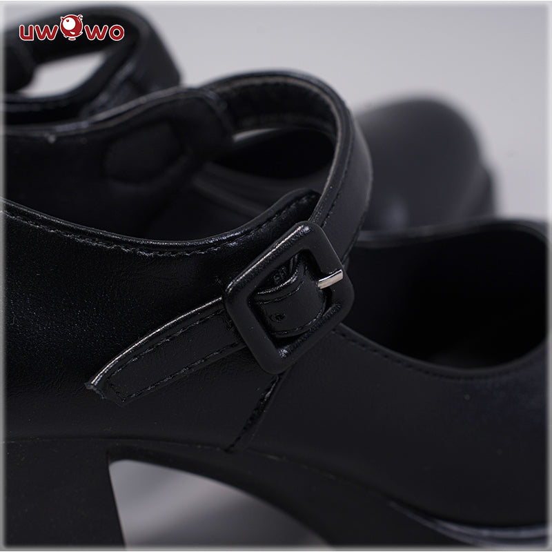 【Pre-sale】Uwowo Genshin Impact Fanart Cosplay Shoes Fischl Maid Dress Cosplay Shoes - Uwowo Cosplay