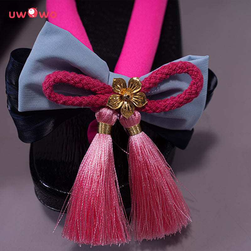 【In Stock】Uwowo Game Genshin Impact Kamisato Ayaka Frostflake Heron Cosplay Shoes - Uwowo Cosplay