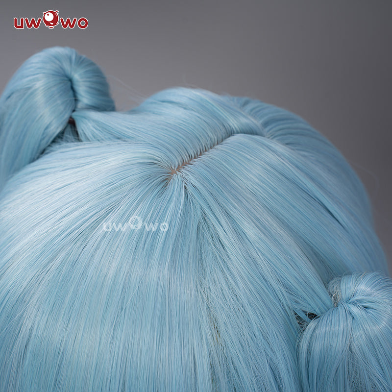【Pre-sale】Uwowo Genshin Impact Faruzan Wig Sumeru Anemo Long Light Blue Hair