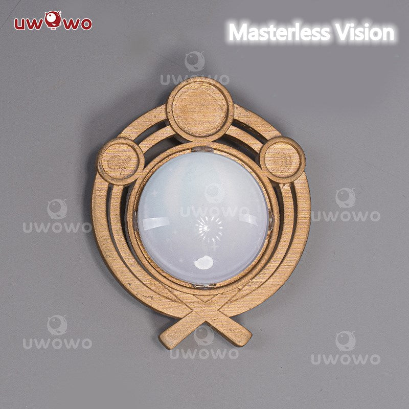 Uwowo Game Genshin Impact Visions Mondstadt/Liyue/Inazuma/Sumeru "Eye of God" Led Cosplay Props - Uwowo Cosplay