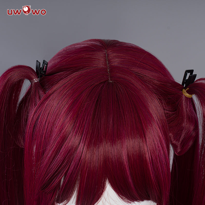 Uwowo Anime My Dress-Up Darling Marin Kitagawa Little Devil Cute Sexy Cosplay Wig Pink Long Hair - Uwowo Cosplay