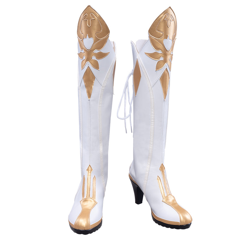 Uwowo Game Genshin Impact Jean The rigorous Dandelion Knight Cosplay Shoes - Uwowo Cosplay